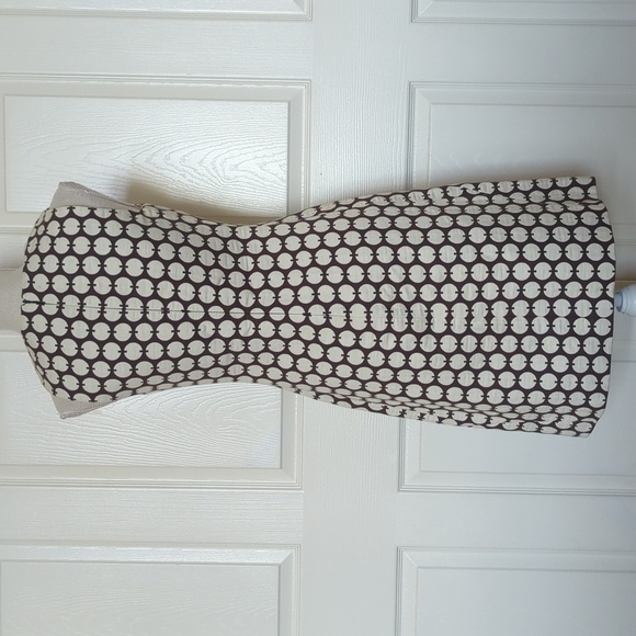 Tory Burch Brown and White Patterned Dress - Picture 3 of 9